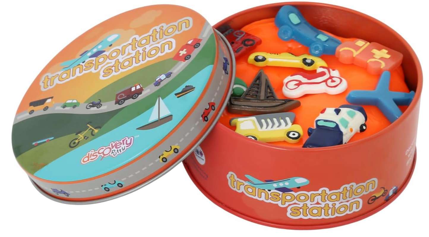 Transportation Station Putty Set for Kids