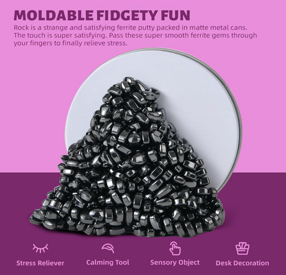 Magnetic Ferrite Putty Rocks