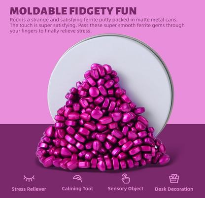 Magnetic Ferrite Putty Rocks